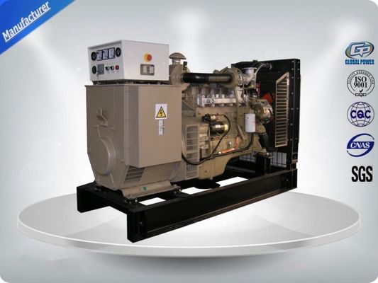 จีน 400 / 230V Silent Three Phase Industrial Generator Set With 24V DC Electric Starting System ผู้ผลิต