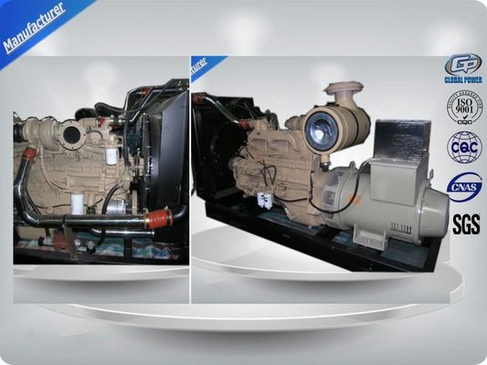 จีน ชุดเครื่องกำเนิดไฟฟ้าดีเซล Cummins แบบซิงโครนัสสำหรับงานหนัก 250Kva / 200Kw สำหรับเรือ ผู้ผลิต