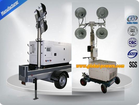 จีน Brushless Generator Mobile Light Tower Soudproof Three Phase 4 Poles 5-20Kw ผู้ผลิต