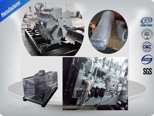 จีน Electric starter open AC three phase open diesel generator with ABB breaker ผู้ผลิต