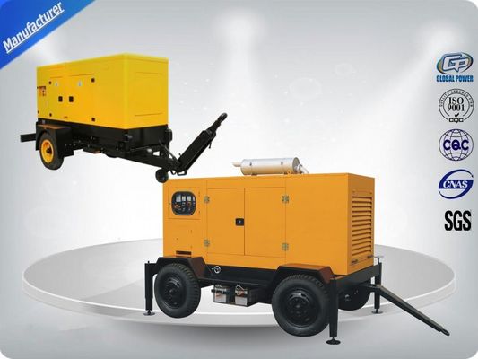 จีน Ricardo Diesel Power Generator Set , Mobile Sound Proof Trailer Mounted Diesel Generator Set ผู้ผลิต