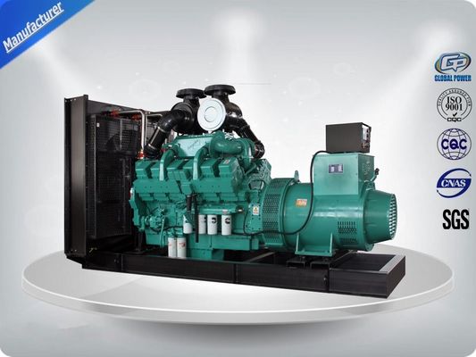 จีน 800Kw / 1000Kva Open Type Diesel Generator With Cummins Engine 1200L Fuel Tank Capacity ผู้ผลิต