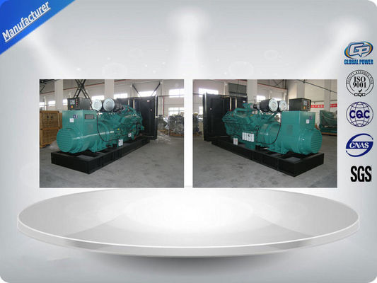 จีน Soundproof Cummins Generator Set 800KW , 12 Cylinder Diesel Generators For Home Use ผู้ผลิต