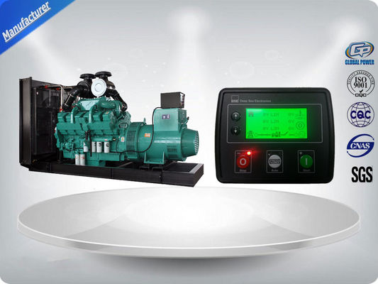 จีน ชุดเครื่องกำเนิดไฟฟ้าดีเซล Cummins Engine 640 KW 800 KVA สิบสองสูบ ผู้ผลิต
