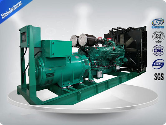 จีน เครื่องกําเนิดไฟฟ้าไดเซลแบบเปิด 1200 KW 1500 KVA พร้อมเครื่องยนต์ Cummins และเครื่องเปลี่ยน Stanford ผู้ผลิต