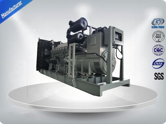 จีน 1000 KW / 1250 KVA MITSUBISHI Open Diesel Generator Set , 12 Cylinder in "V" ,  Water-cooled ผู้ผลิต