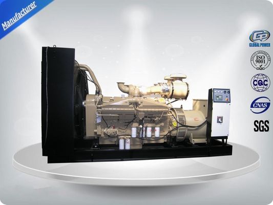350kw / 438 kva 8500 KG เครื่องกําเนิดดีเซลเปิดด้วยเครื่อง Cummins 6ZTAA13-G2 ผู้ผลิต