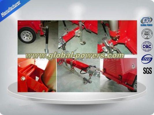 60Hz  Single Phase Portable Mobile Light Tower Rental With Diesel Generator ผู้ผลิต