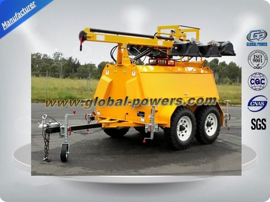 หอไฟฉุกเฉินแบบเคลื่อนที่สำหรับงานก่อสร้าง 50Hz ใช้งานต่อเนื่อง 8 ชั่วโมง ผู้ผลิต