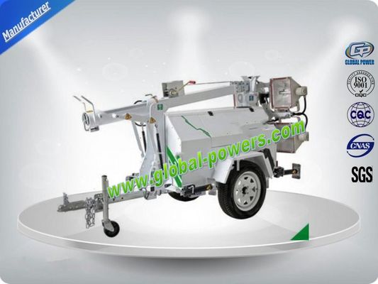 Air - Cooled Telescopic Light Tower / Manual Trailer Mounted Light Towers ผู้ผลิต