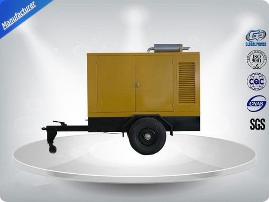 Movable Three Phase Trailer Mounted Generator Silent Type 200-500Kw 600Kva ผู้ผลิต