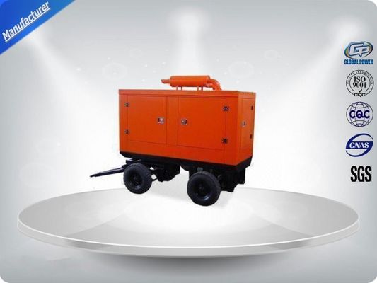 Noise Proof Industrial Trailer Mounted Generator 6 Cylinder For Residential ผู้ผลิต