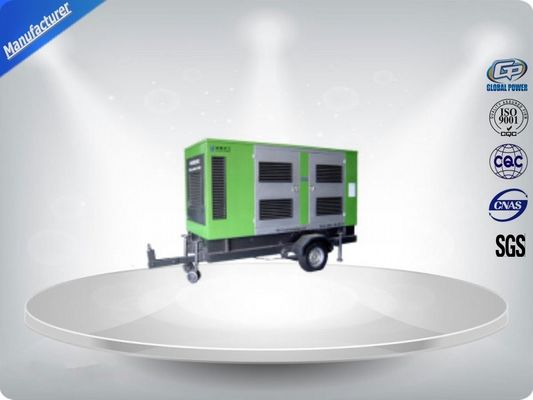 Rental Three Phase Trailer Mounted Generator 4 Wires Self - Excited Control System ผู้ผลิต