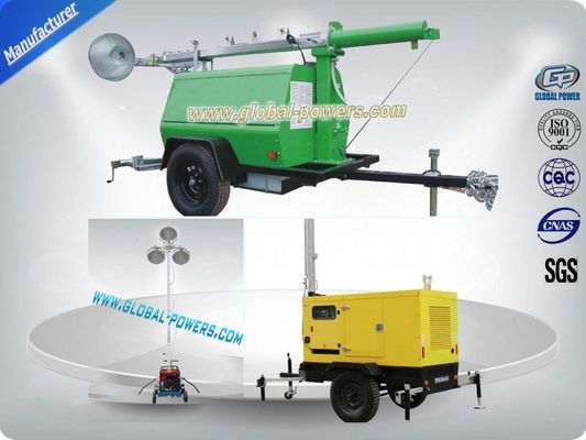 เสาไฟส่องสว่างแบบพกพา Canopy Mobile, เสาไฟส่องสว่างแบบพกพาพร้อมแผงโซลาร์เซลล์ 750W ผู้ผลิต