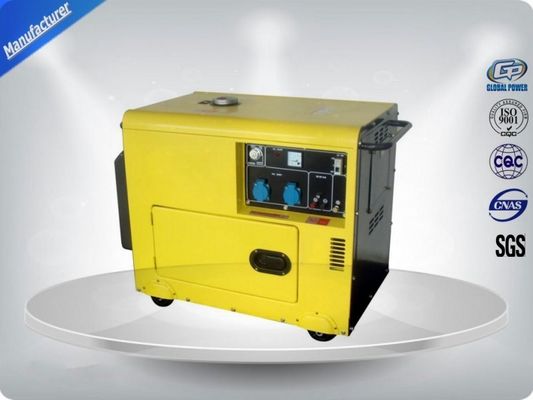 4.5kva Silent Diesel Generator For  Home Use 3 Phase Portable Generator Set 72 dB With Digital Panel , Silent Frame ผู้ผลิต