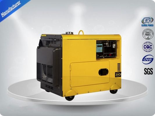 4.5kva Silent Diesel Generator For  Home Use 3 Phase Portable Generator Set 72 dB With Digital Panel , Silent Frame ผู้ผลิต