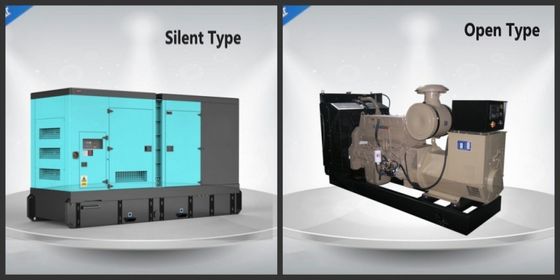 ชุดเครื่องกำเนิดไฟฟ้าดีเซลสำหรับเรือขนาด 400KVA แบบเปิด (Silent) สำหรับกรณีฉุกเฉิน ผู้ผลิต
