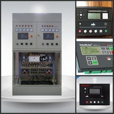 เครื่องควบคุม Deepsea 200 - 500kw เครื่องกำเนิดไฟฟ้าดีเซลแบบพกพา 3 เฟส ผู้ผลิต