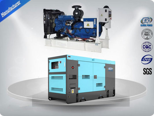 ชุดเครื่องกำเนิดไฟฟ้าดีเซลฉุกเฉิน 24 KVA / 30 KVA เครื่องยนต์ Perkins สำหรับอาคาร ผู้ผลิต