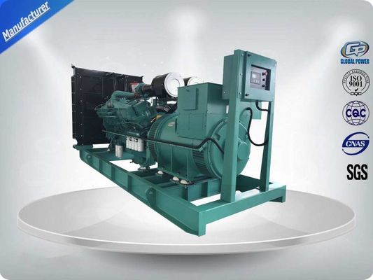 คัมมินส์ เปิดเจนเนเตอร์ดีเซลน้ําเย็น Genset 1005Kw กับทองแดงสตาร์ / PMG ผู้ผลิต
