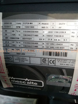 ชุดเครื่องกำเนิดไฟฟ้าดีเซลแบบเก็บเสียง 36KW (ชนิดเงียบพิเศษ) ขับเคลื่อนด้วยเครื่องยนต์ Perkins ผู้ผลิต