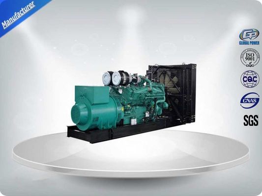 เครื่องกำเนิดไฟฟ้าดีเซลแบบเงียบ 3 เฟส 320KW / 400KVA พร้อมเครื่องยนต์ดีเซล Cummins ผู้ผลิต