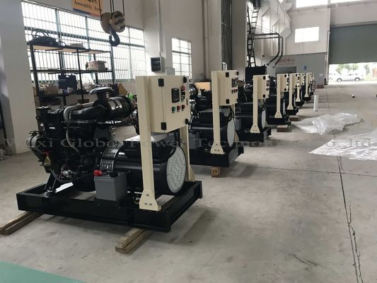 เครื่องกำเนิดไฟฟ้าดีเซลขนาด 24KW / 30KVA เปิดใช้งานโดย Yanmar ระบายน้ำทะเล 4TNV88-GLE ระบายความร้อน ผู้ผลิต