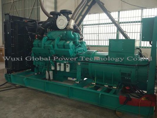 ชุดเครื่องกำเนิดไฟฟ้าดีเซล Cummins QSKTAA19-G3 ขนาด 520KW / 650KVA แบบเปิด ผู้ผลิต